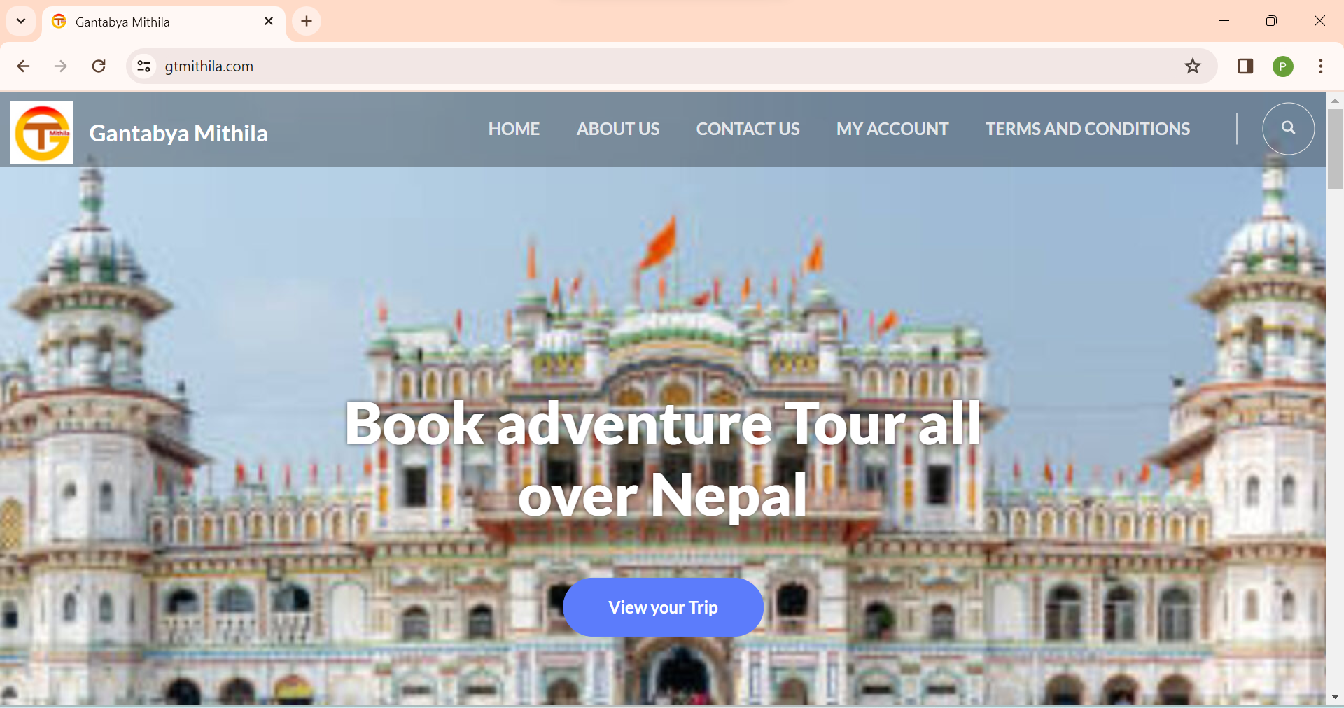 Gt mithila travels developed by www.consultpkb.com